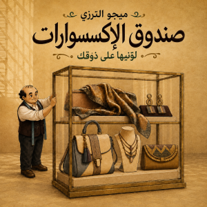 كتاب ميجو الترزي صندوق الاكسسوارات