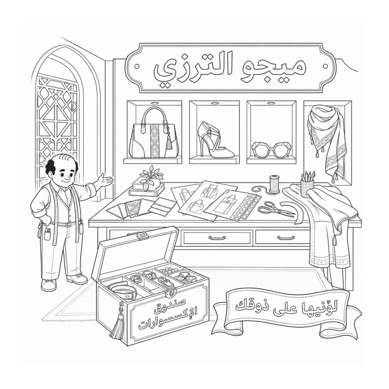 كتاب ميجو الترزي صندوق الاكسسوارات - الصورة 3