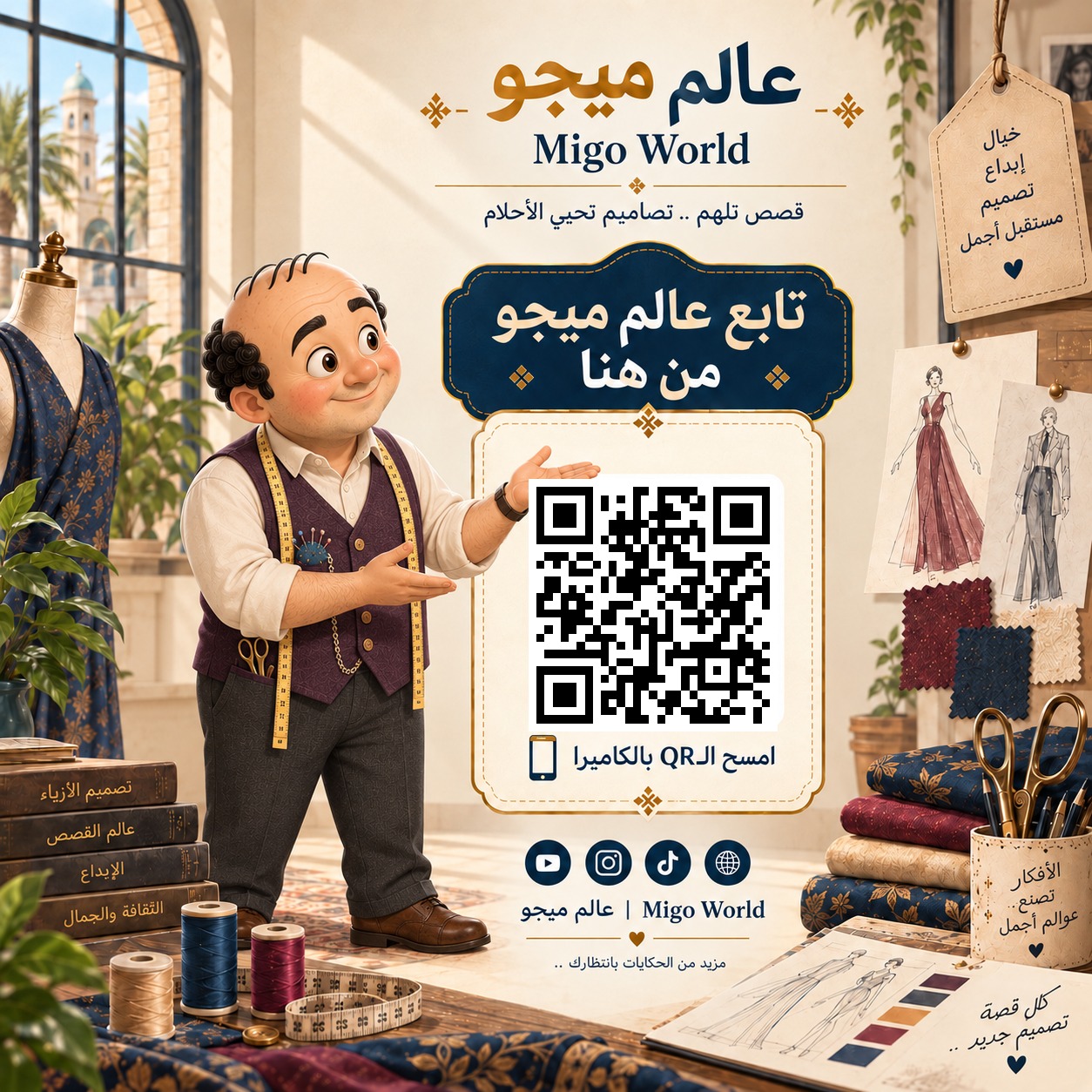 كتاب ميجو الترزى لَوِّنْ وَقِصَّة - الصورة 2